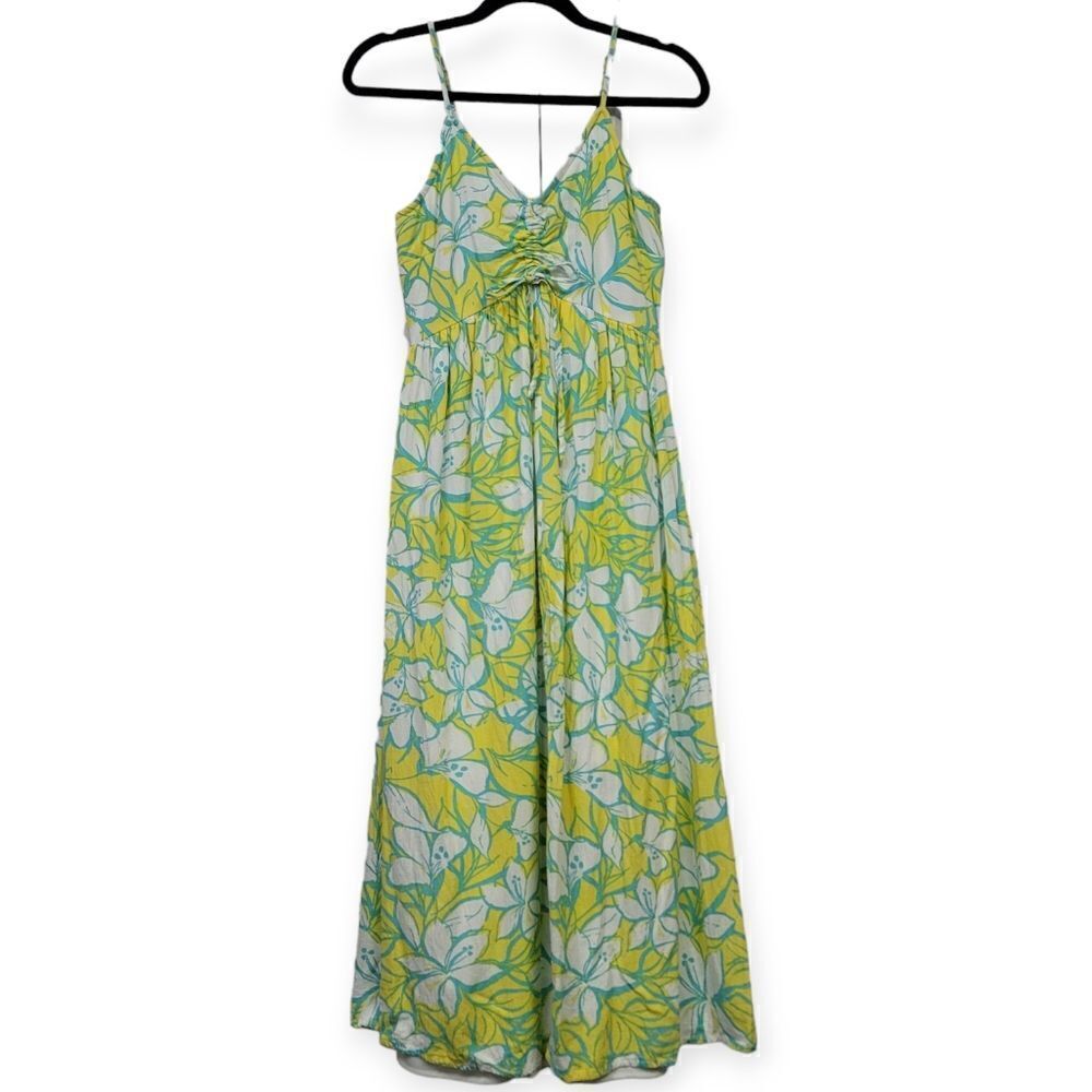 Sincerely Jules spaghetti strap midi dress, small